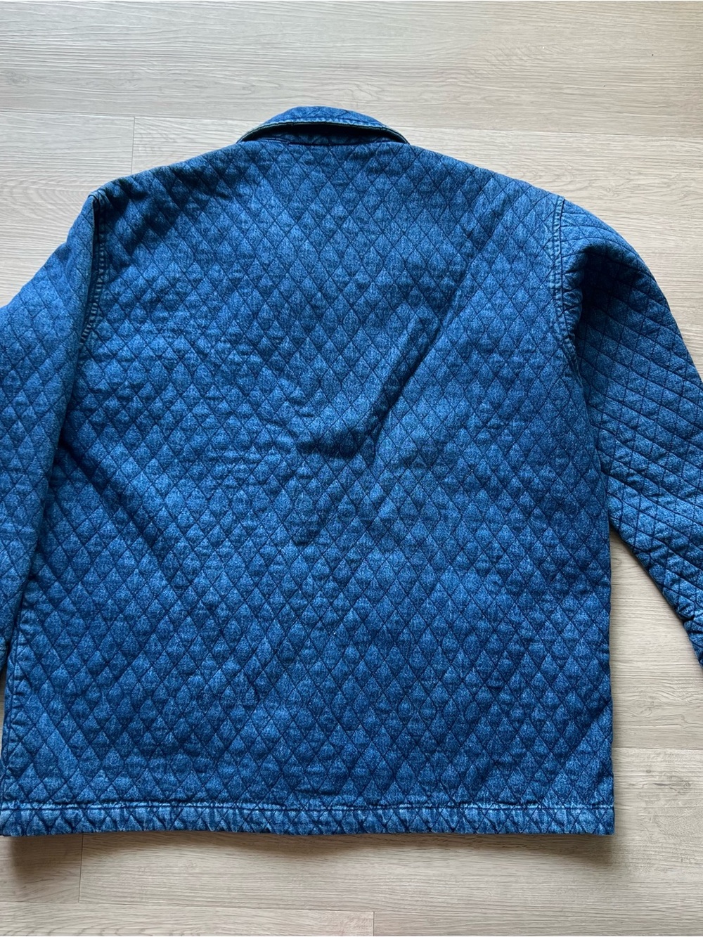 Vintage Quilted Denim Jacket - Picture 6 of 6